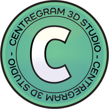 Logo of centregram 3d studio